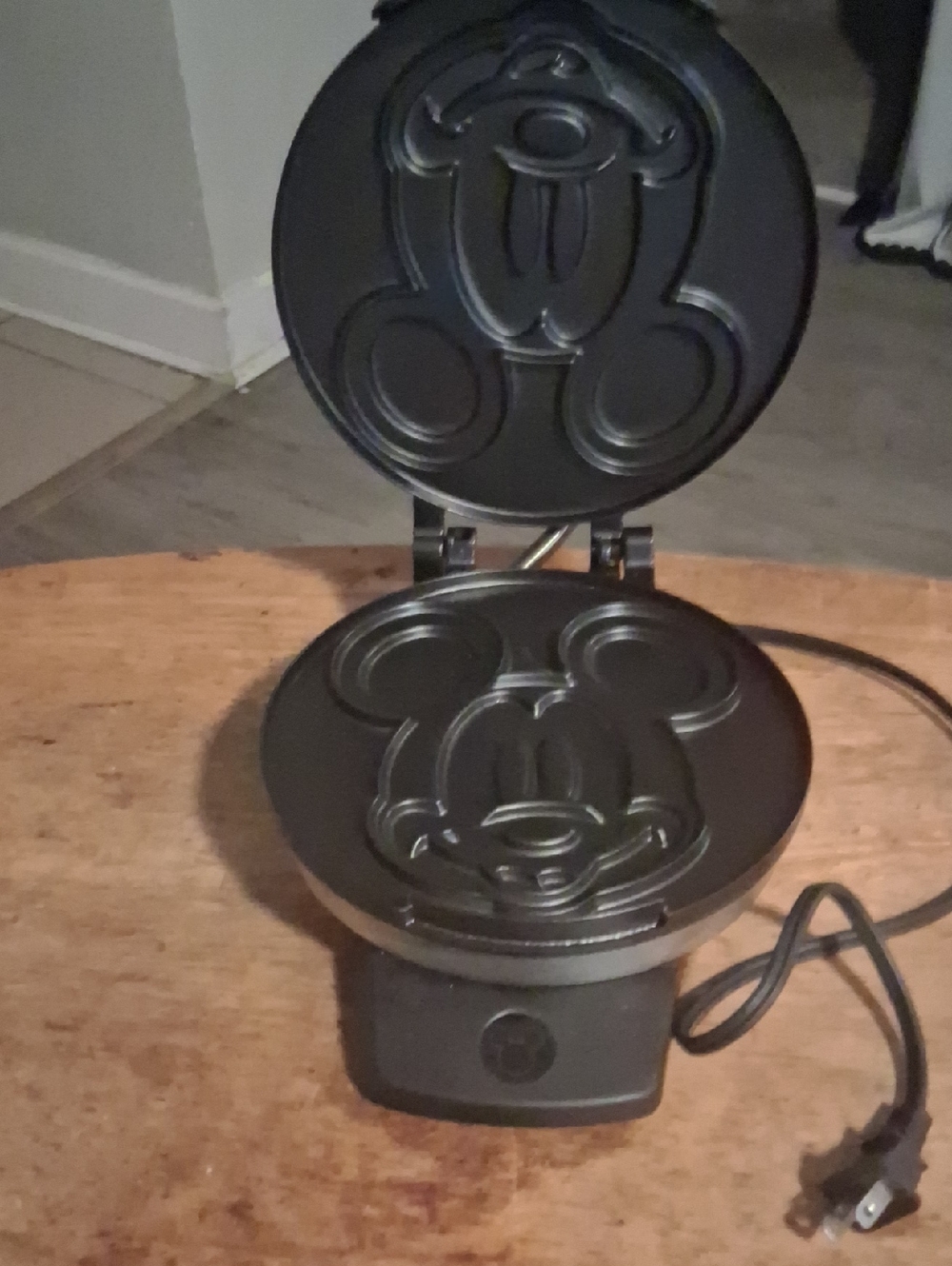 Disney Black Mickey Mouse Waffle Maker